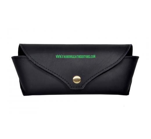 New Design Handmade Genuine Buffalo Leather Sunglasses Leather Case